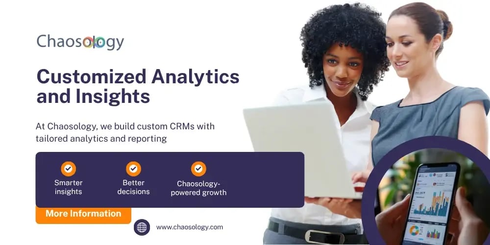 Data dashboard showing tailored analytics and insights for smarter decisions.